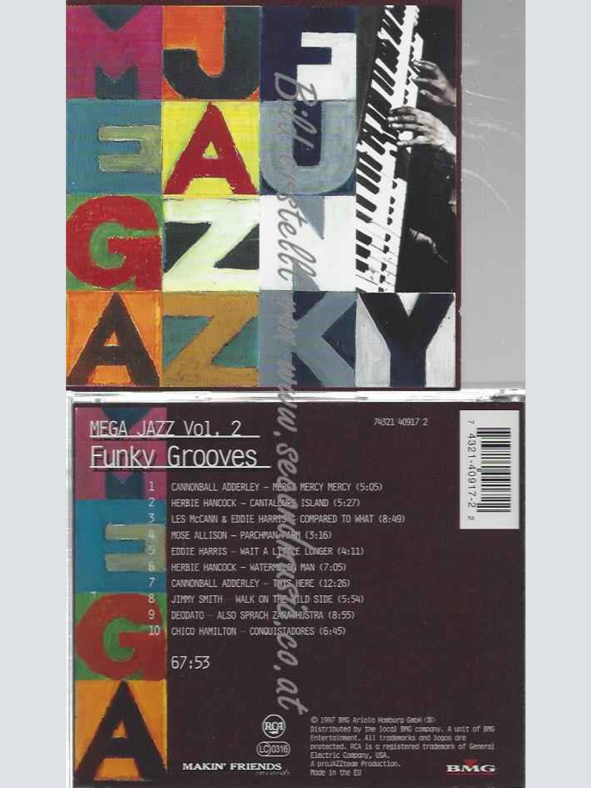 CD--Various  --Funky Grooves 2