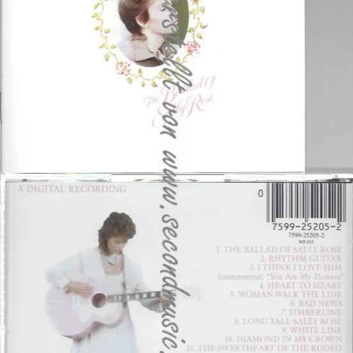 CD--Emmylou Harris  --Ballad of Sally Rose