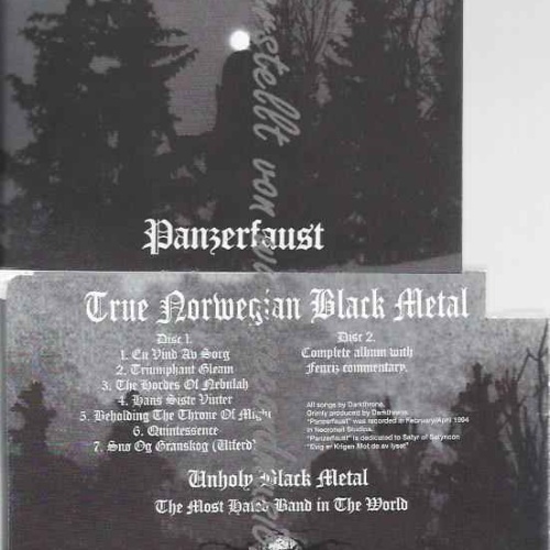 CD--Darkthrone  --Panzerfaust