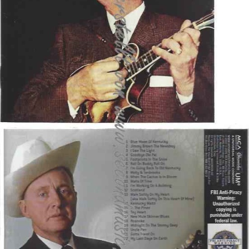 CD--Bill Monroe  --Definitive Collection