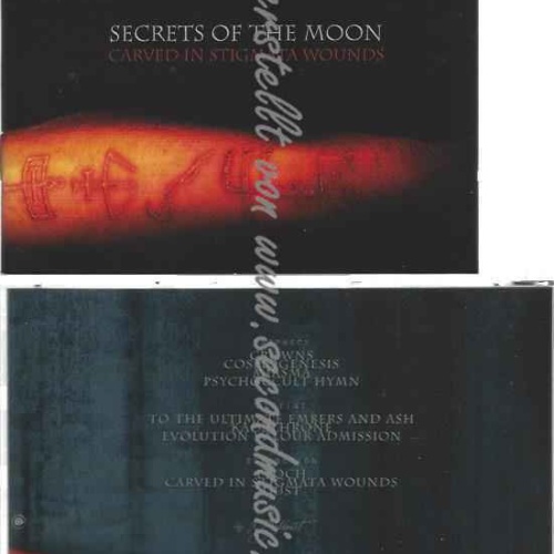 CD--Secrets of the Moon  --Carved in Stigmata Wounds