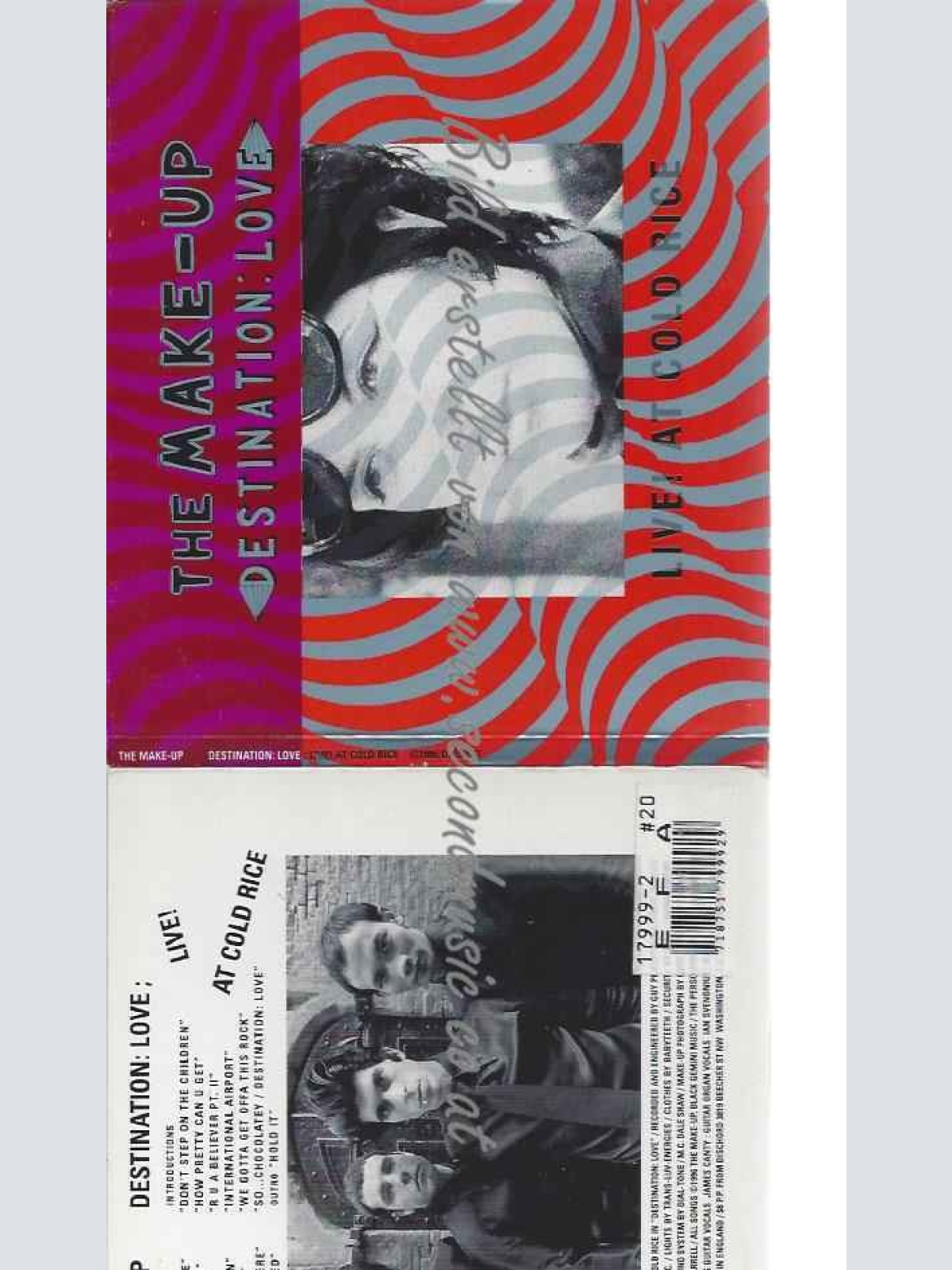 CD--Make-Up  --Destination,Love,Live