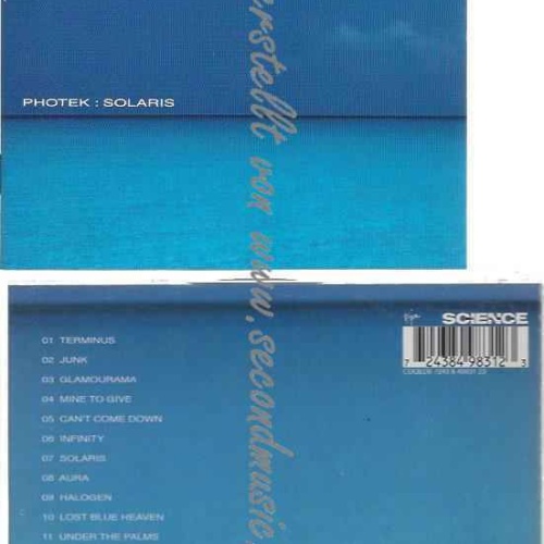 CD--Photek  --Solaris