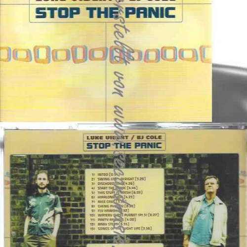 CD--Luke Vibert und B.J. Cole  --Stop the Panic