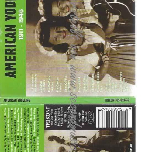 CD--Various  --American Yodeling -
