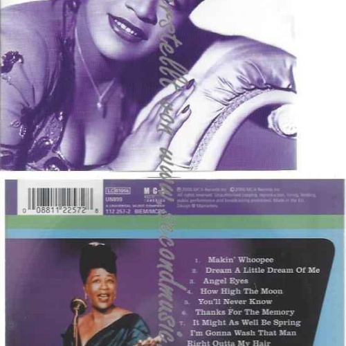 CD--Ella Fitzgerald  --Universal Masters Collection