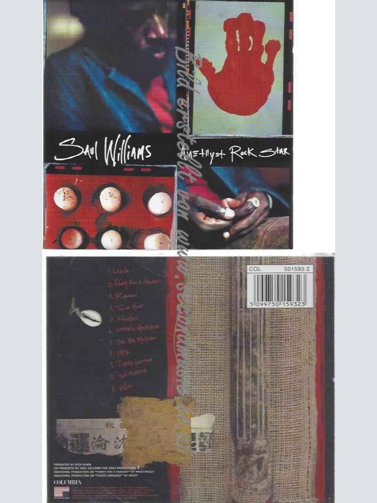 CD--Saul Williams  --Amethyst Rock Star