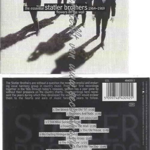 CD--Statler Brothers  --Best of...Flowers on