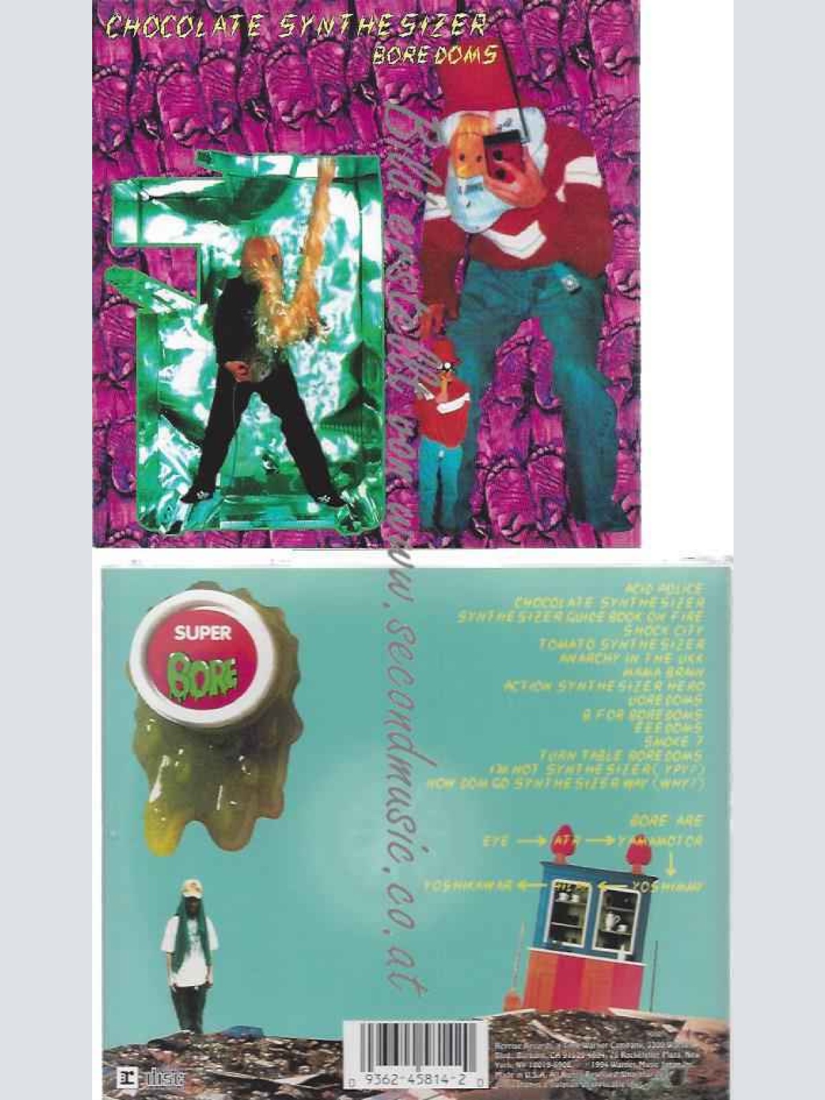 CD--Boredoms  --Chocolate Synthesizer
