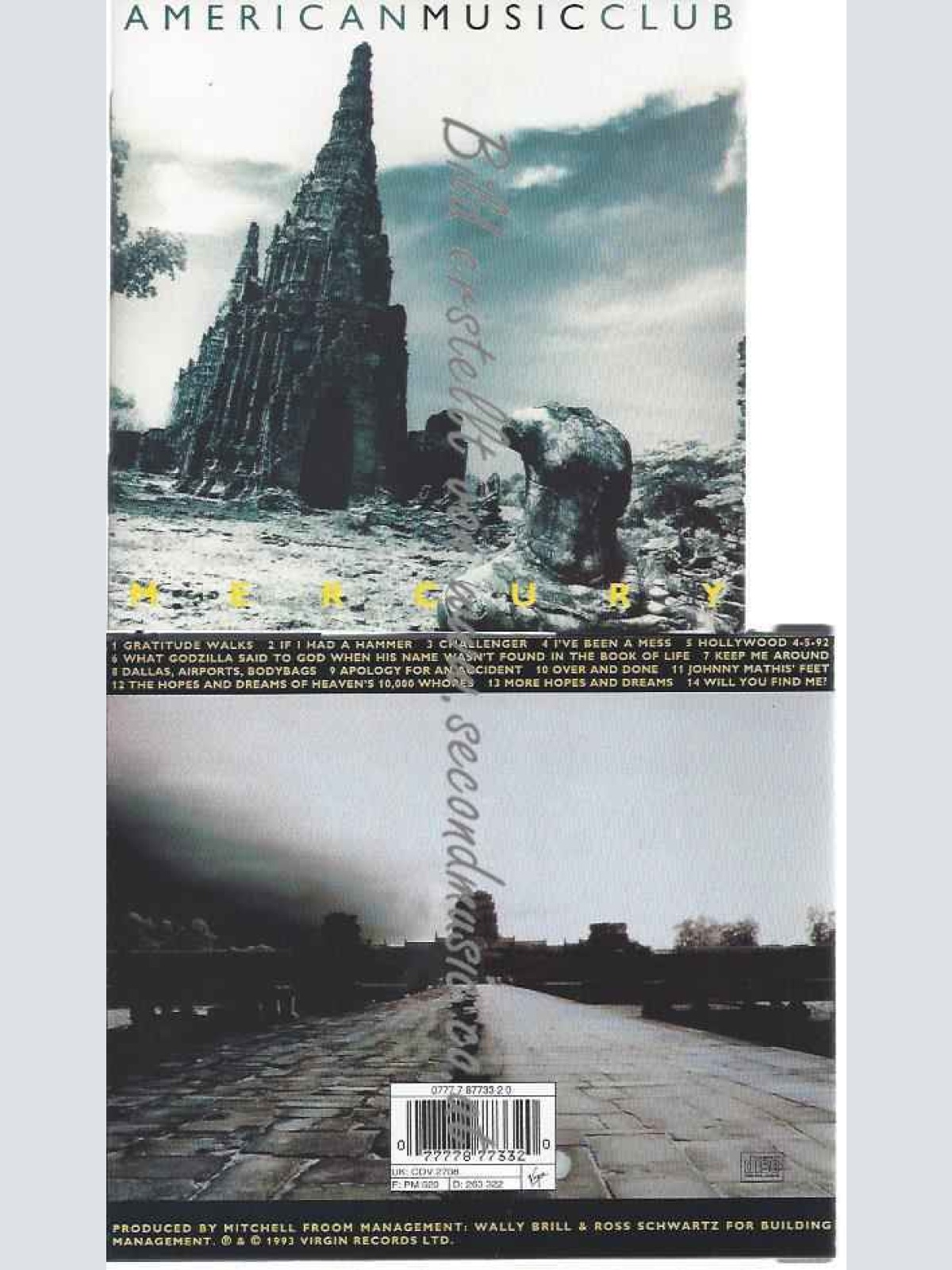 CD--American Music Club  --Mercury