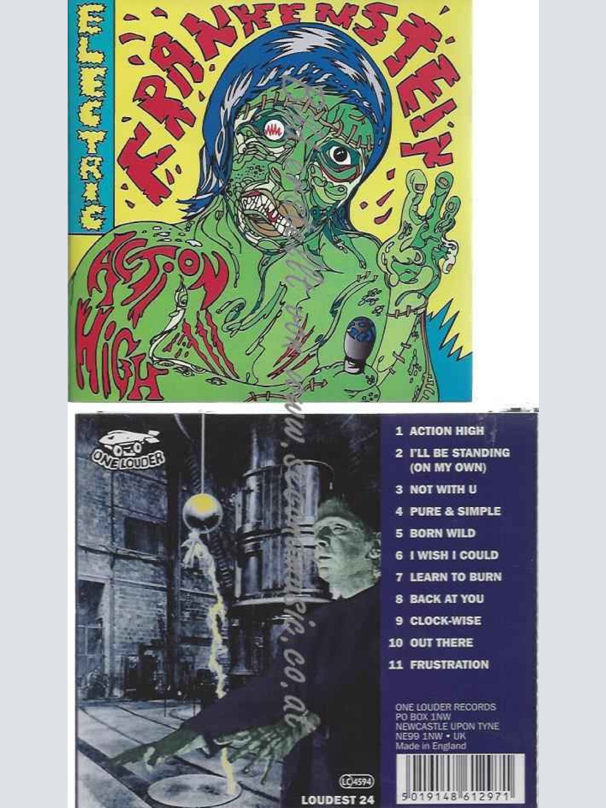CD--Electric Frankenstein  --Action High