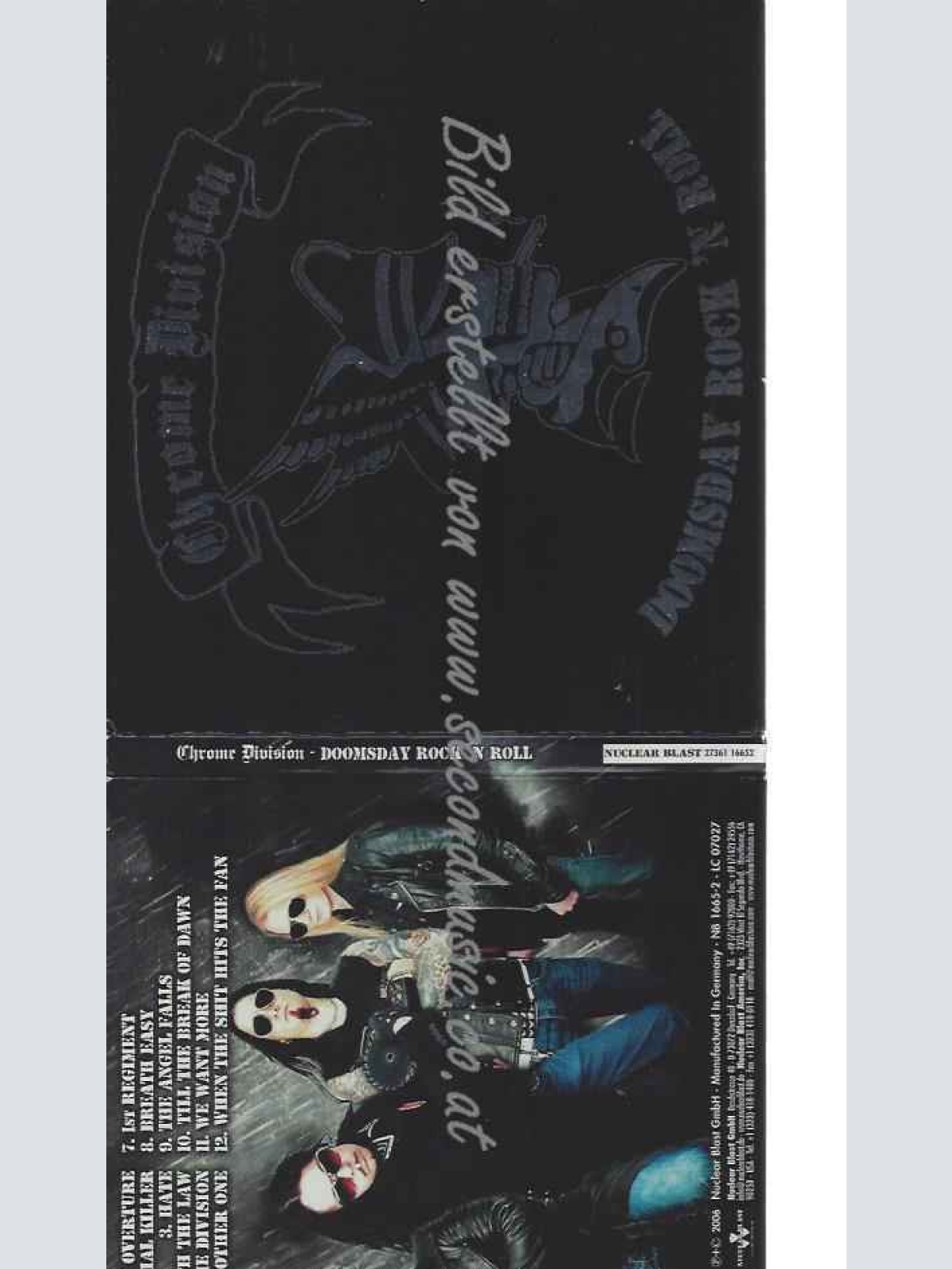 CD--Chrome Division  --Doomsday Rock 'N Roll