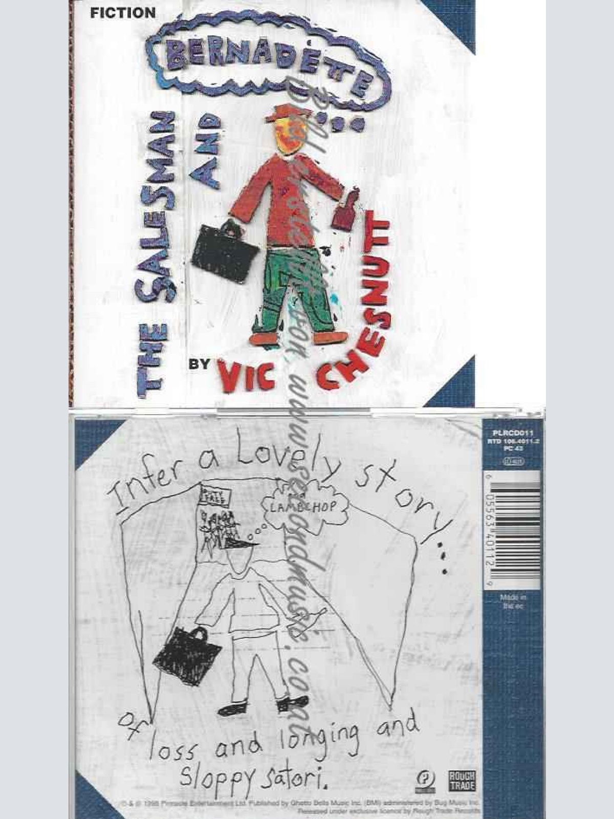 CD--Vic Chesnutt  --The Salesman and Bernadettte