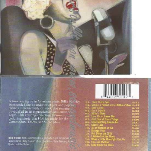 CD--Holiday,Billie  --Diva