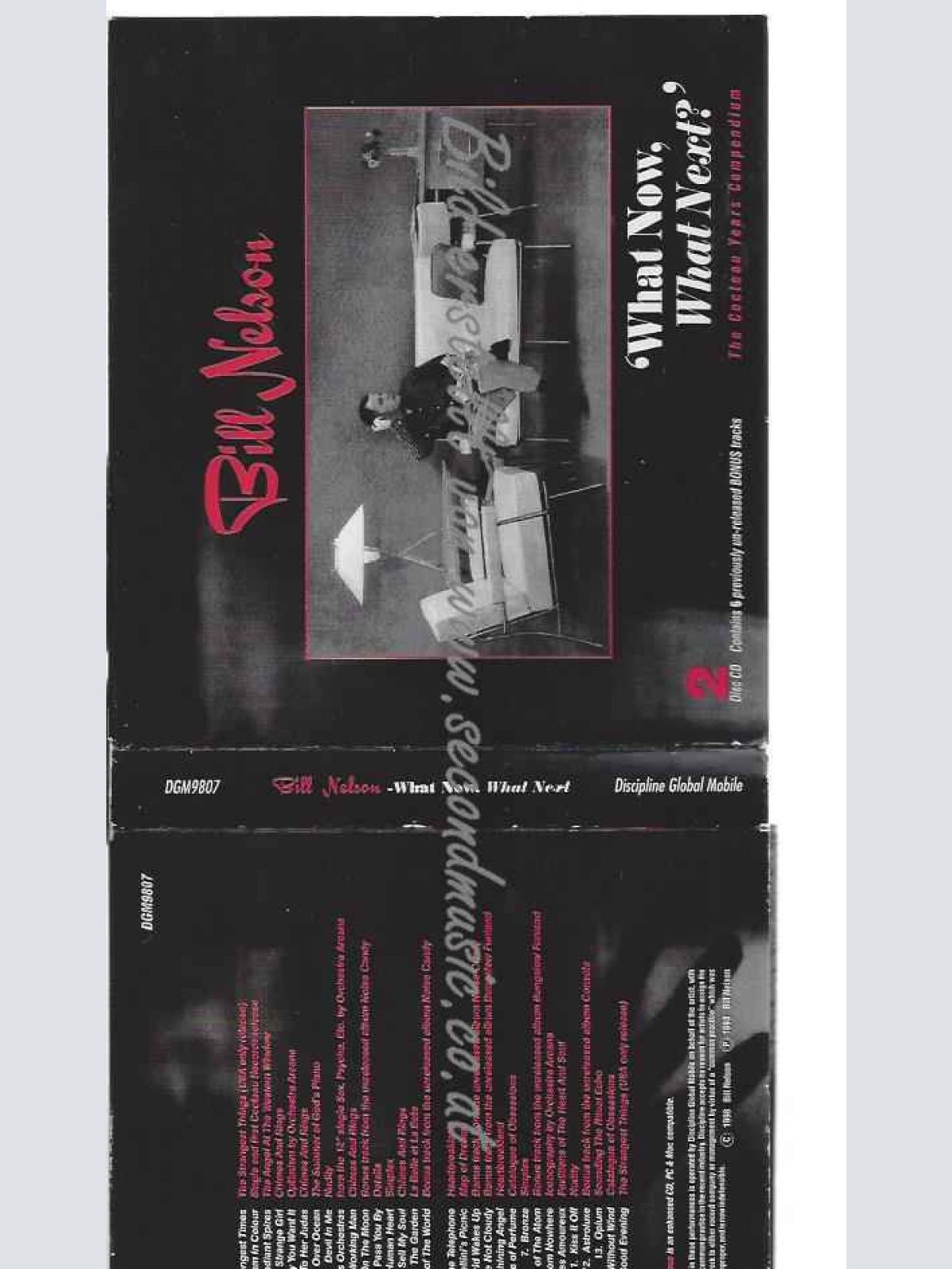 CD--Bill Nelson  --What Now,What Next
