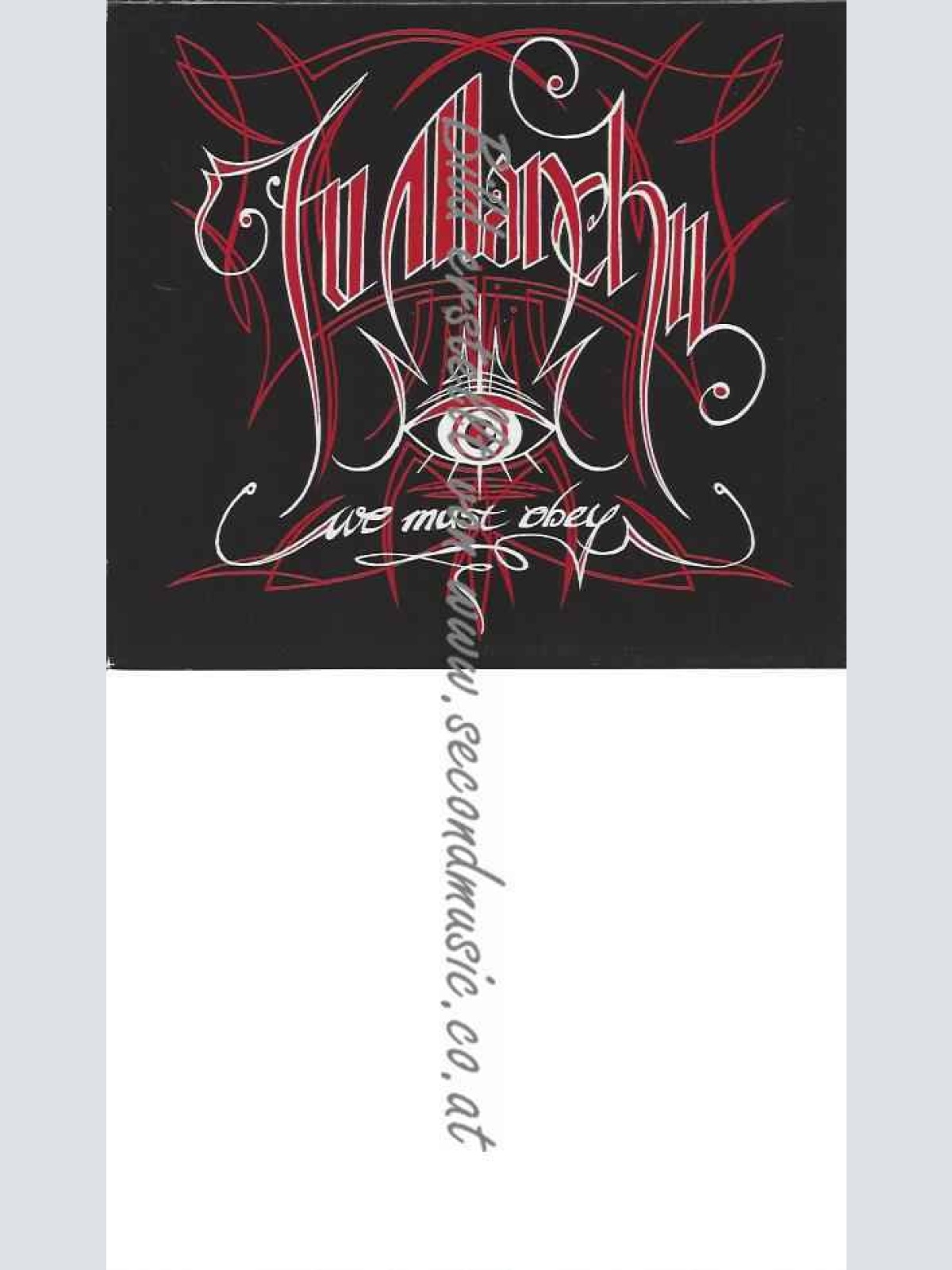 CD--Fu Manchu  --We Must Obey-Ltd.