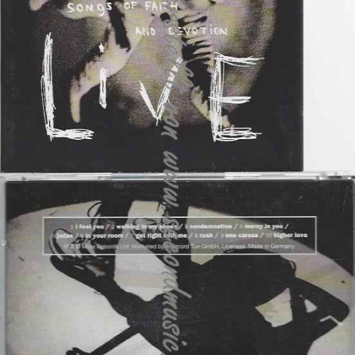 CD--Depeche Mode  --Live-Songs of Faith and Devo