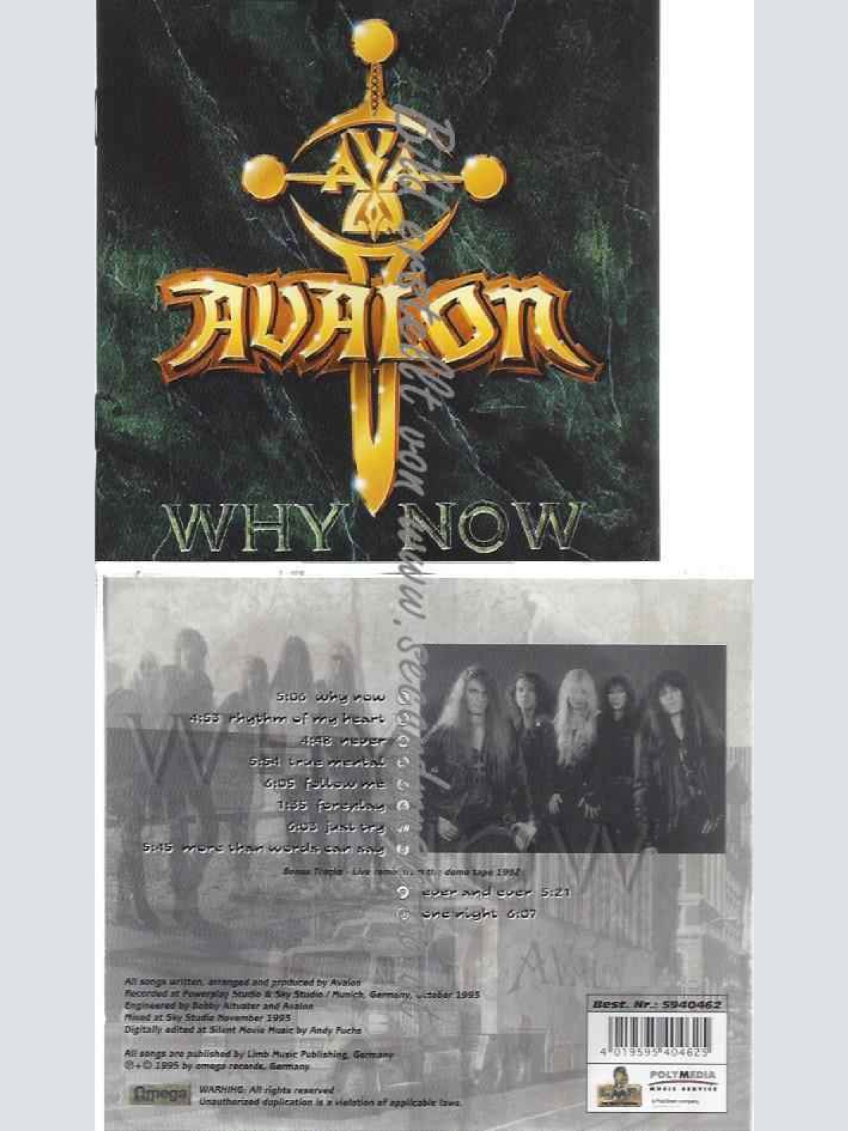 CD--Avalon  --Why Now