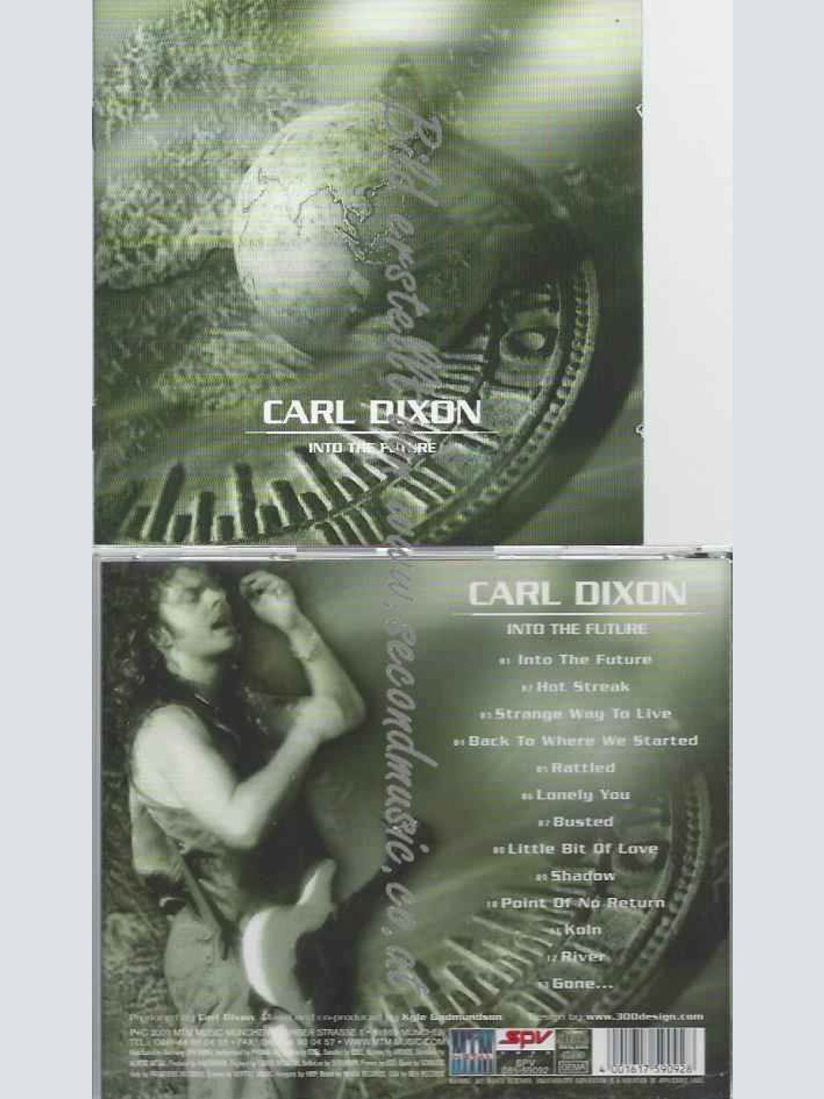 CD--Carl Dixon  --Into the Future