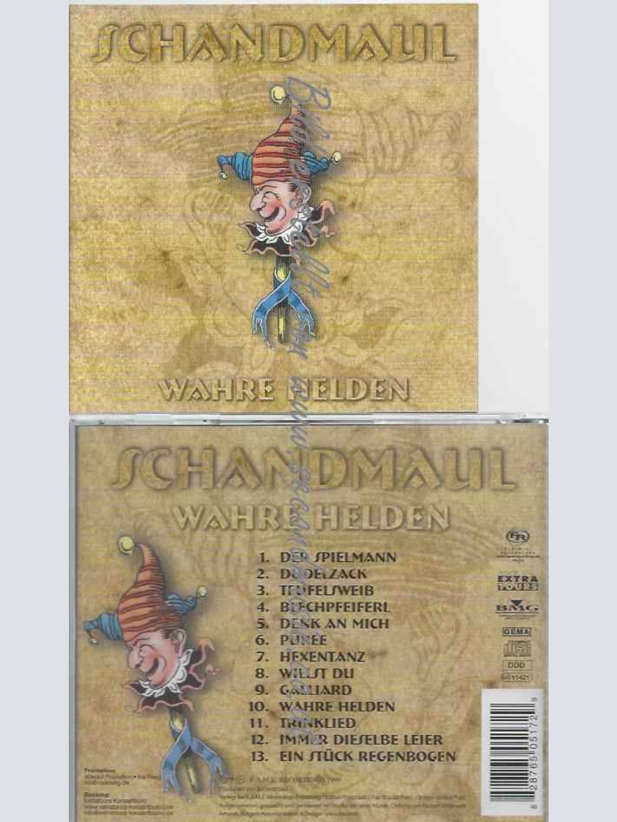 CD--Schandmaul  --Wahre Helden