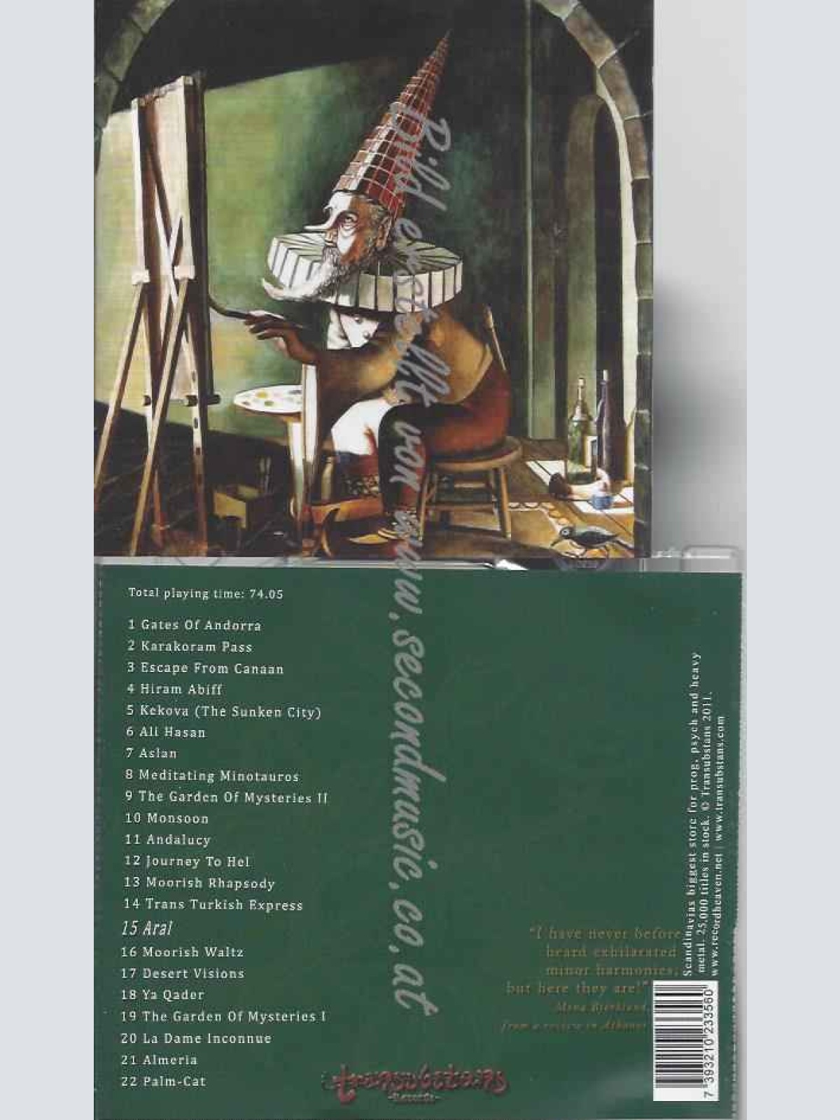 CD--In the Labyrinth  --The Garden of Mysteries