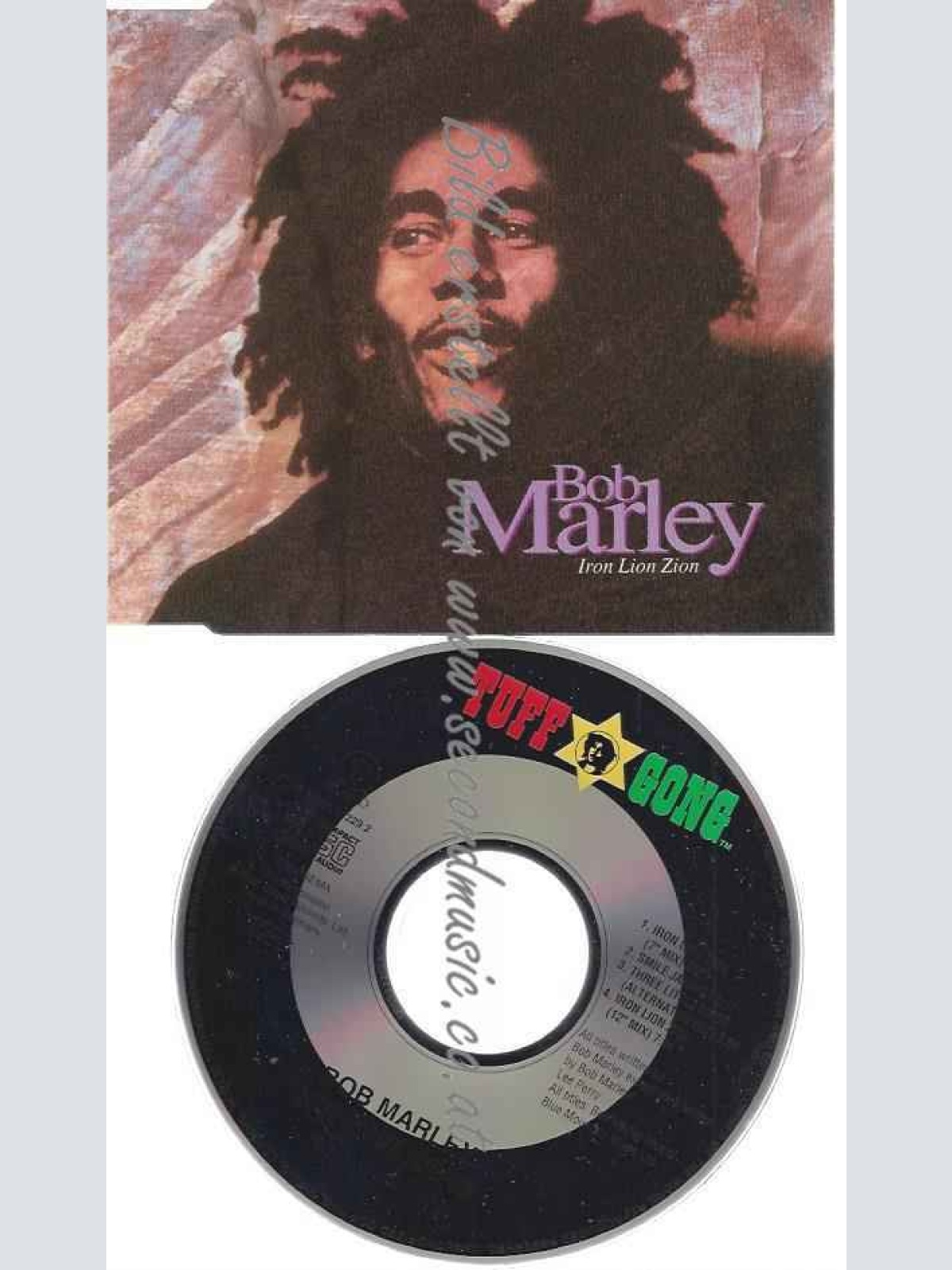 CD--Bob Marley--Iron lion zion