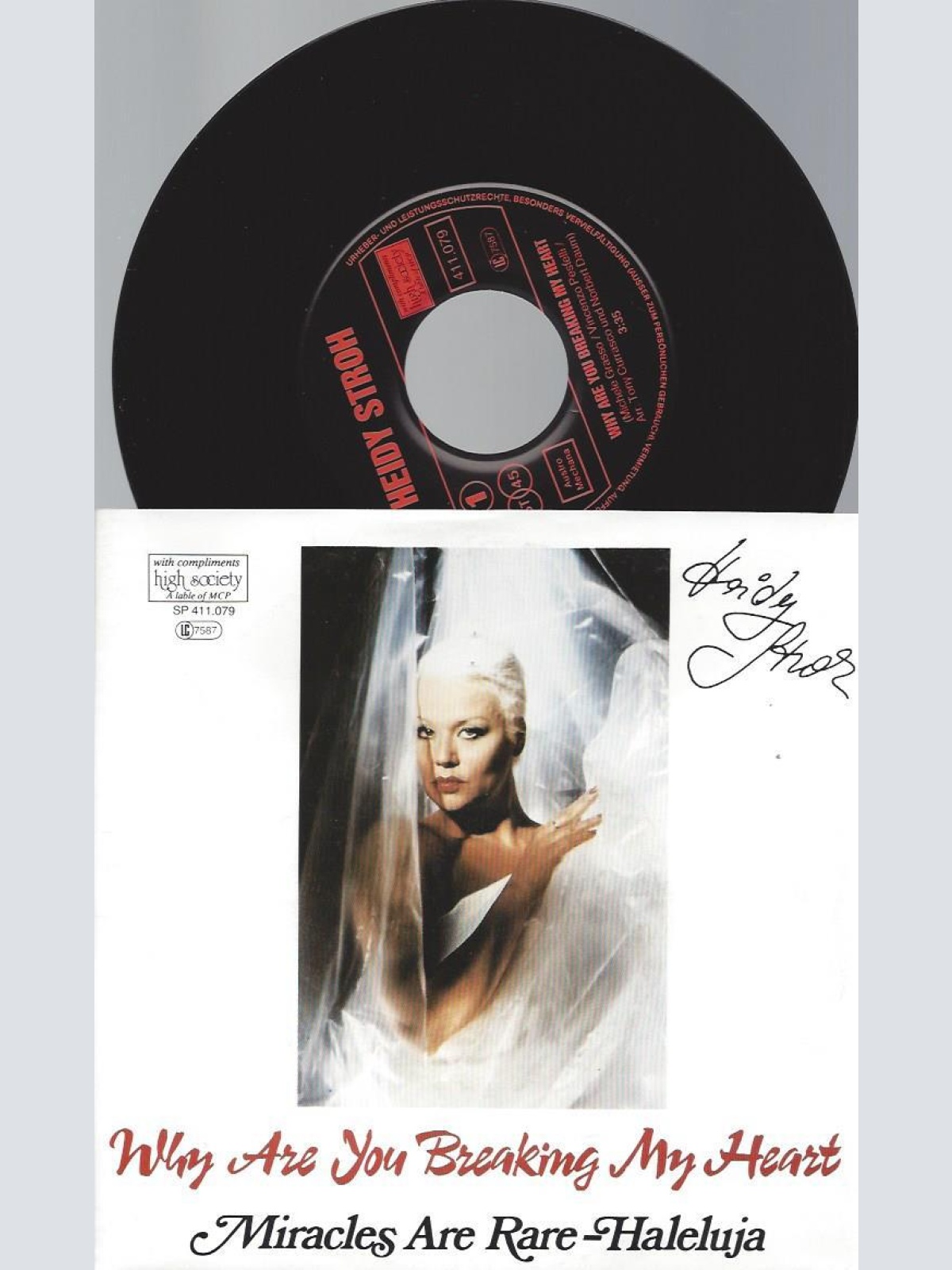 7" Heidi Stroh – Why Are You Breaking My Heart