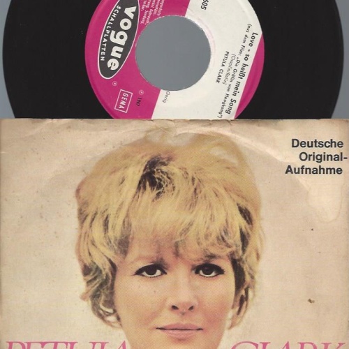 7" Petula Clark – Love - So Heißt Mein Song