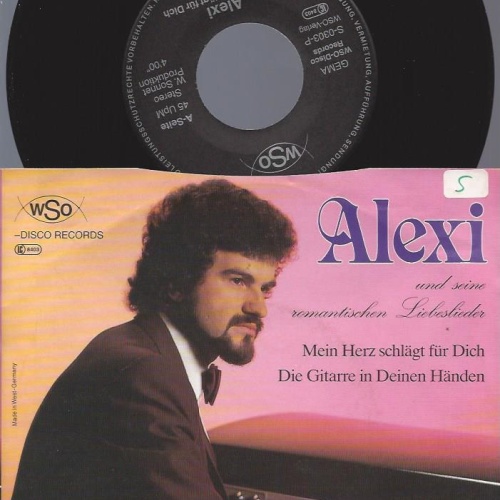 7" Alexi  --  Mein Herz schlägt für Dich