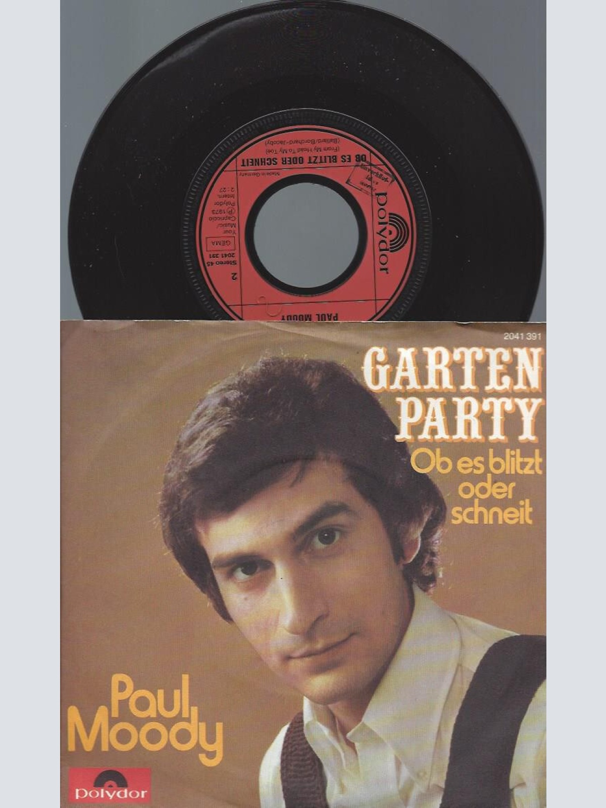 7" Paul Moody   – Garten Party