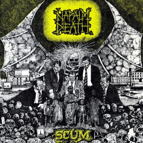 CD, Album, Ltd, RE, RM, 25t Napalm Death - Scum
