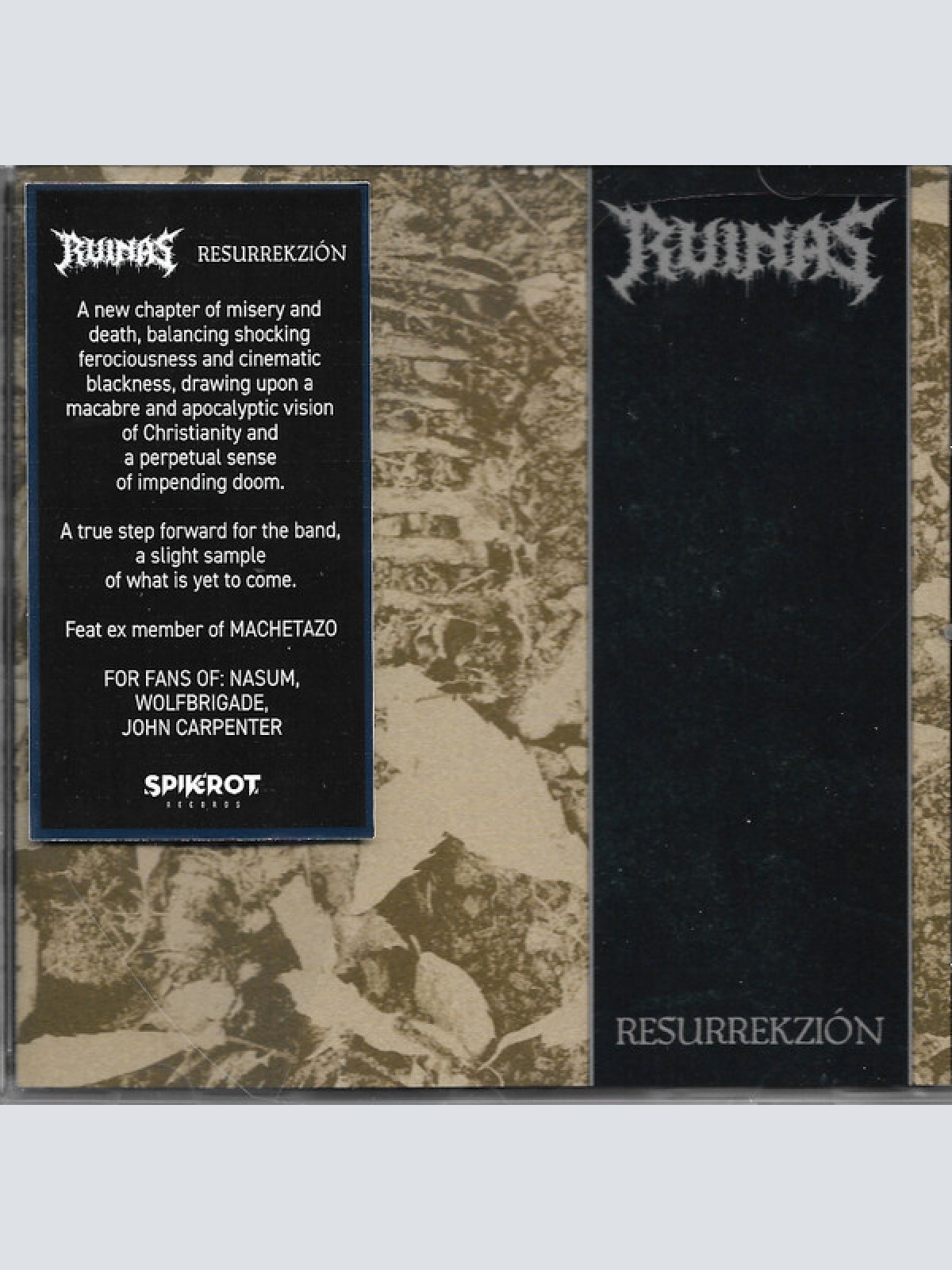 CD, Album Ruinas (2) - Resurrekzión