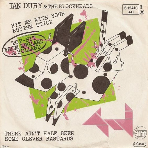 7", Single Ian Dury & The Blockheads* - Hit Me With Your Rhythm Stick
