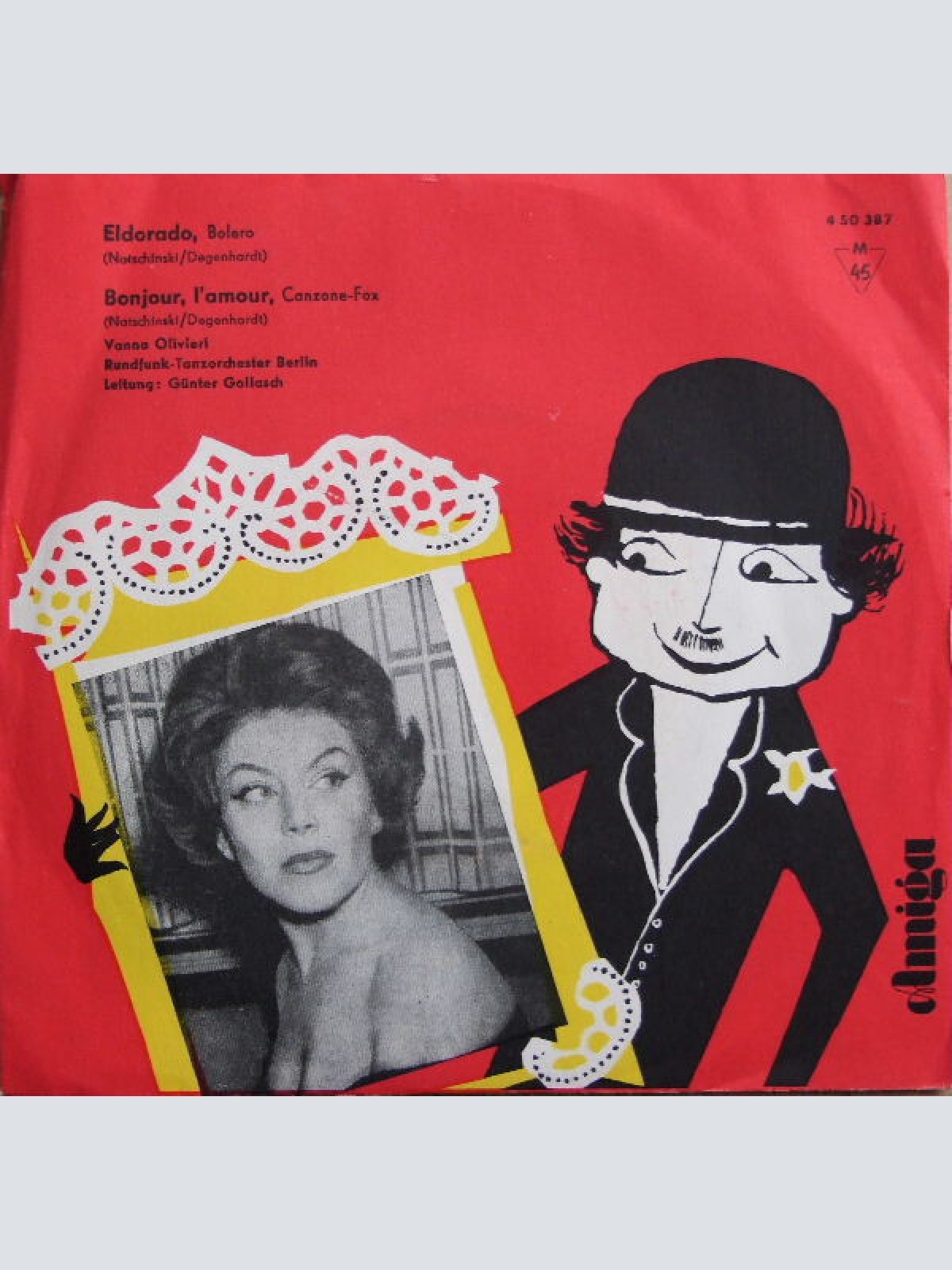 7", Single, Mono Vanna Olivieri - Eldorado / Bonjour, L'Amour
