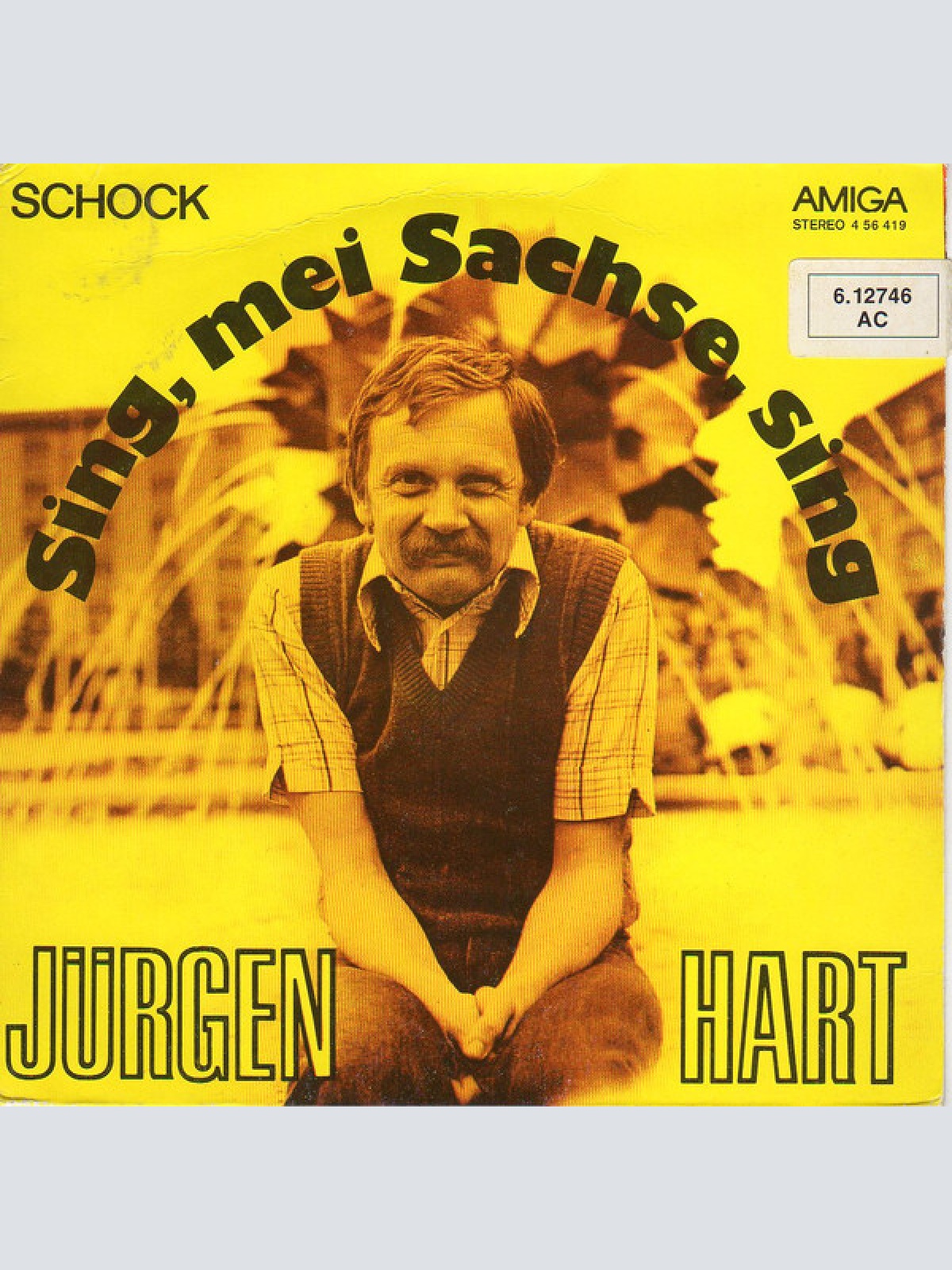 7", Single Jürgen Hart - Sing, Mei Sachse, Sing