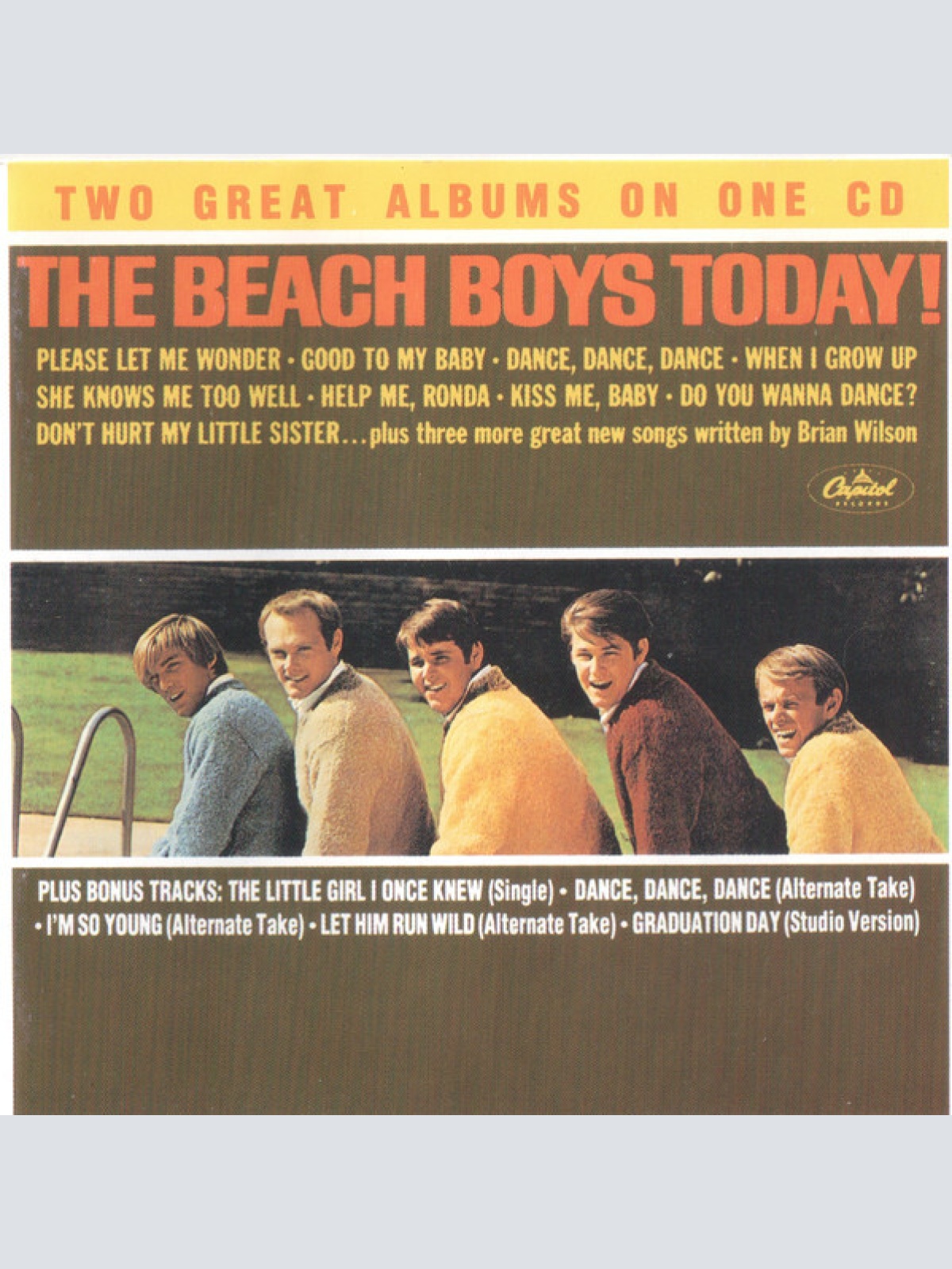 CD, Comp, RM The Beach Boys - Today! / Summer Days (And Summer Nights!!)