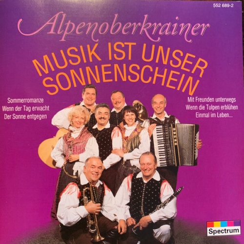 CD, Album Alpenoberkrainer - Musik Ist Unser Sonnenschein