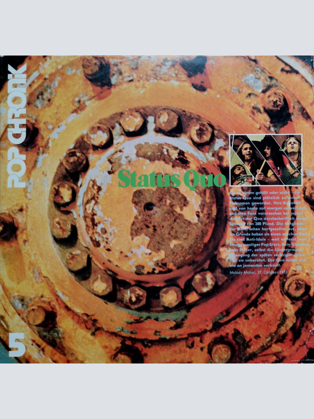 2xLP, Comp Status Quo - Pop Chronik