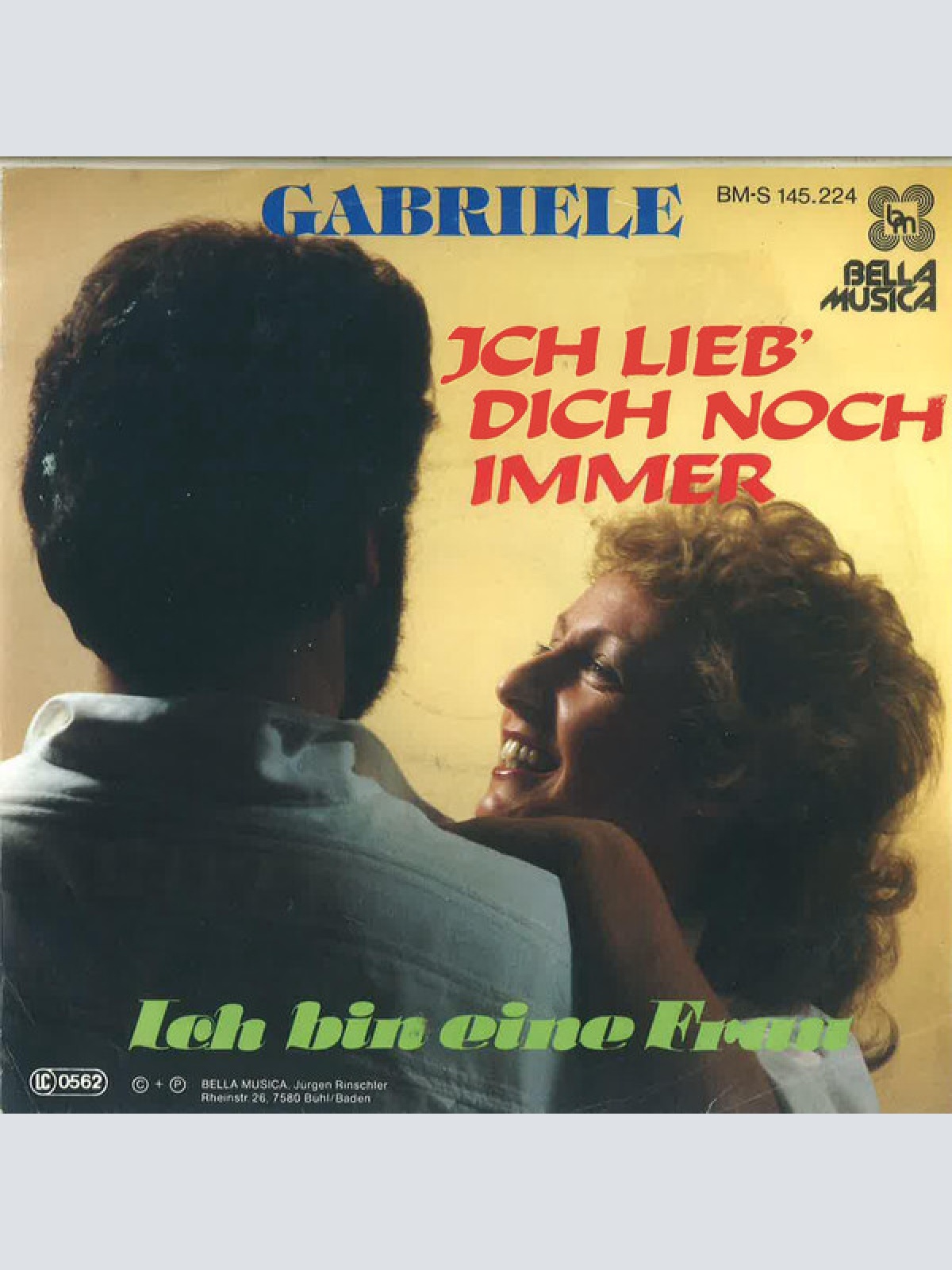 7", Single Gabriele (21) - Ich Lieb' Dich Noch Immer