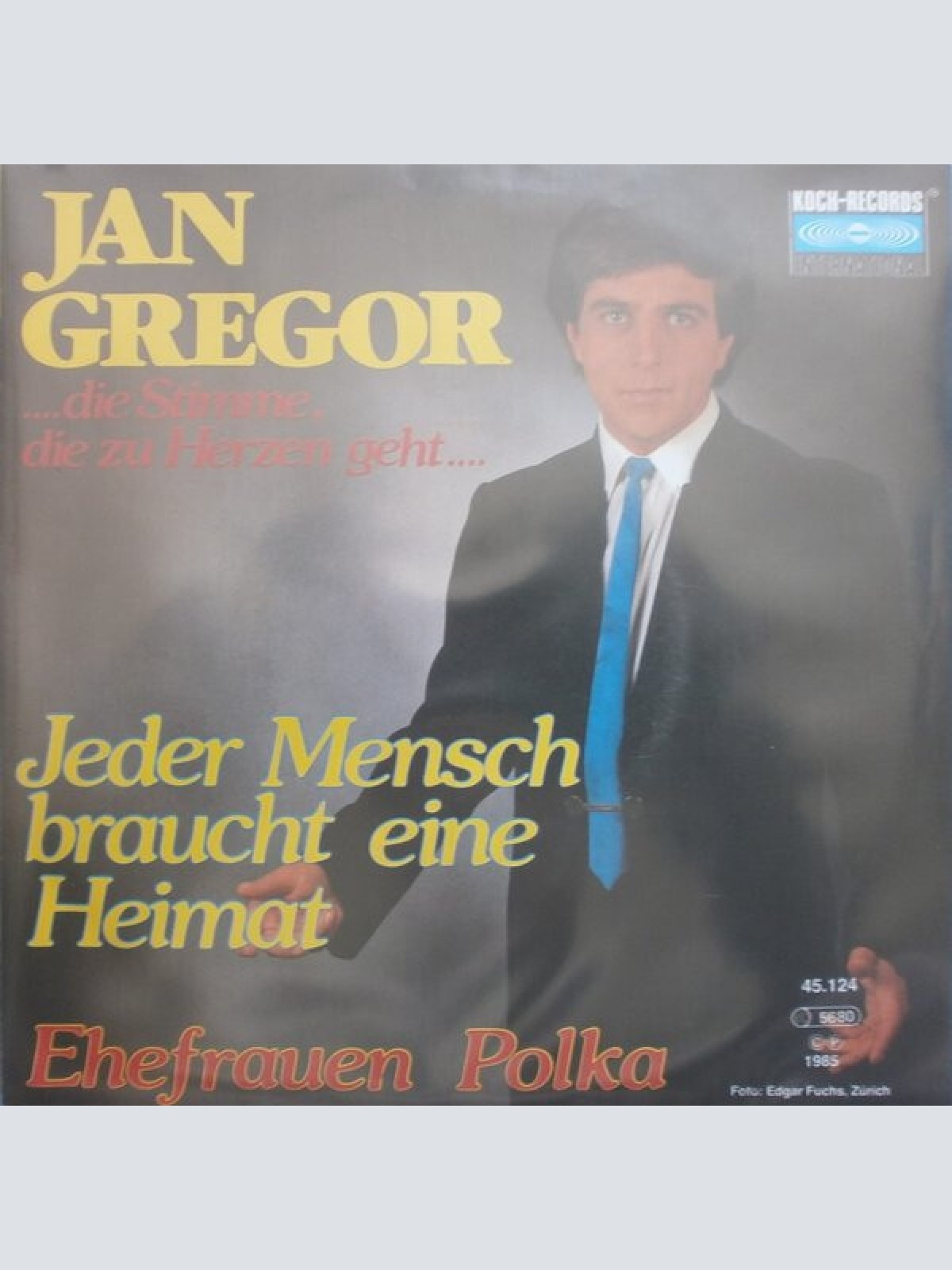 7", Single Jan Gregor (2) - Jeder Mensch Braucht Eine Heimat