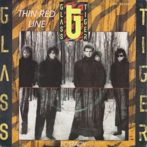 7", Single Glass Tiger - Thin Red Line