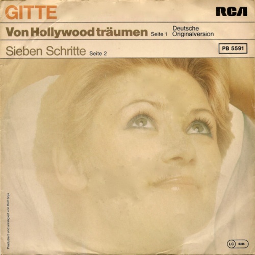 7", Single Gitte* - Von Hollywood Träumen