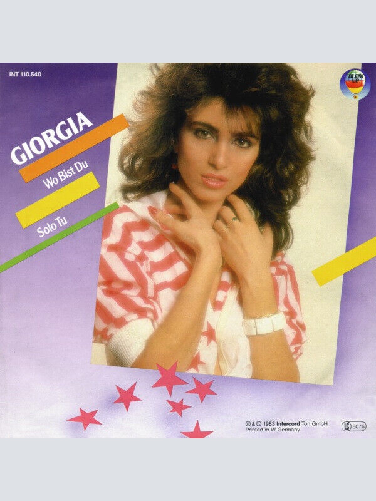 7", Single Giorgia* - Wo Bist Du