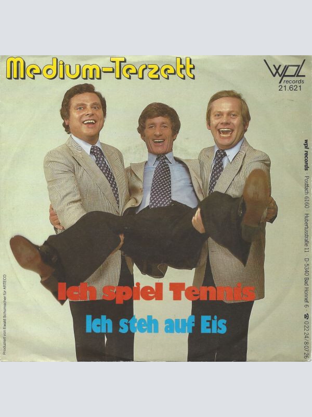 7", Single Medium Terzett - Ich Spiel Tennis