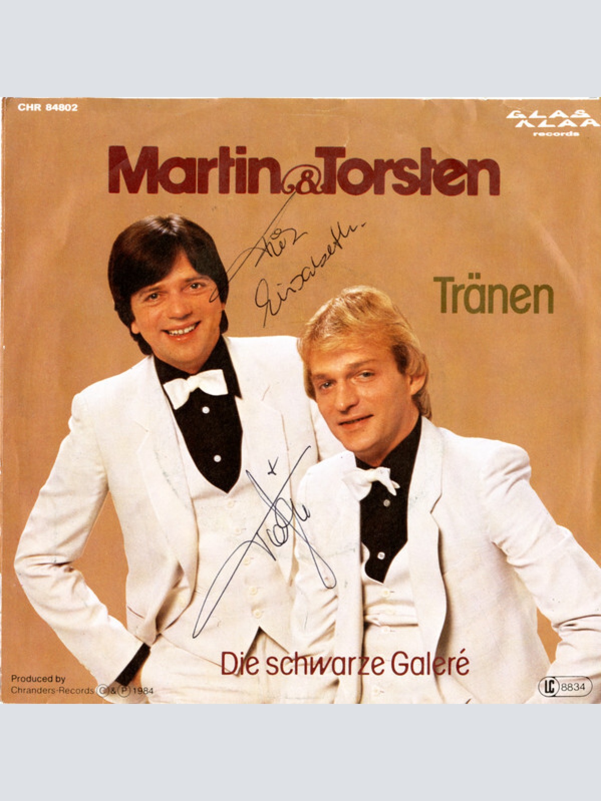 7", Single, cle Martin & Torsten - Tränen