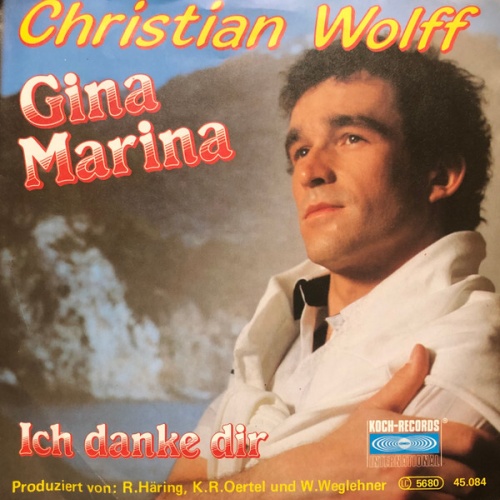 7", Single Chris Wolff - Gina Marina