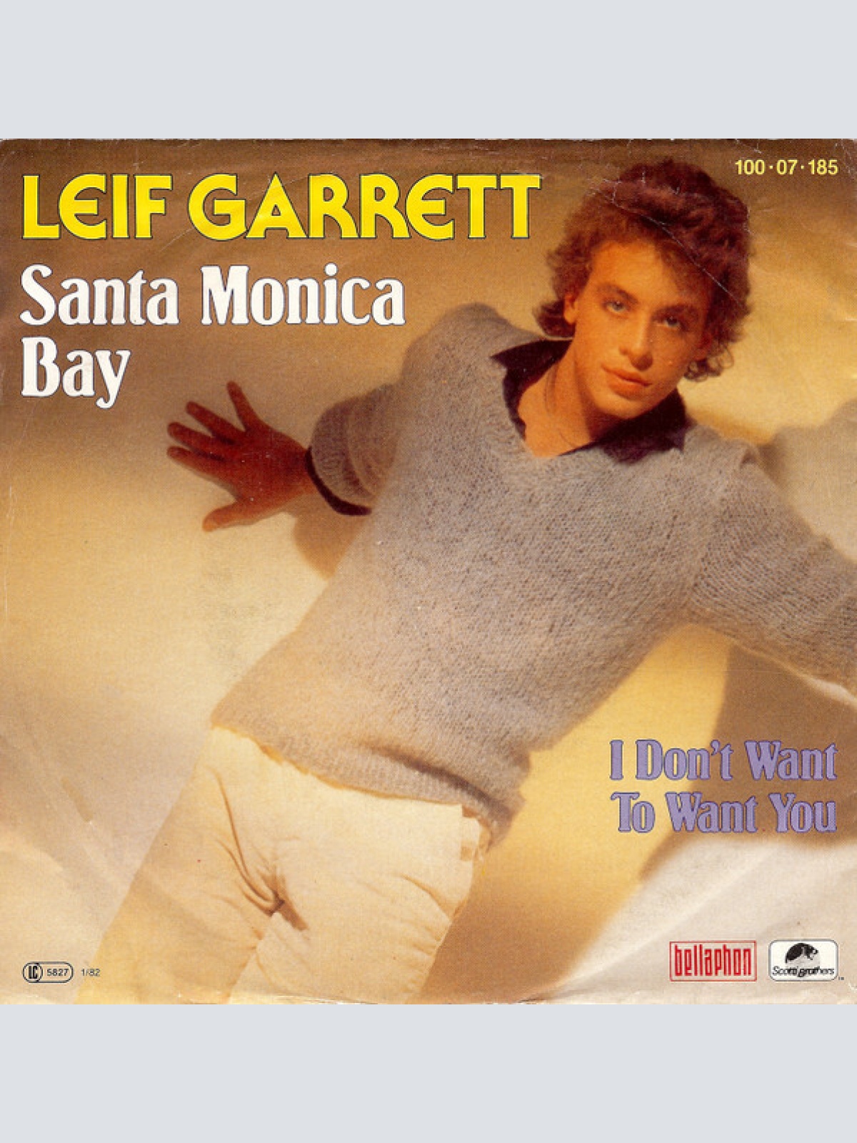 7", Single Leif Garrett - Santa Monica Bay