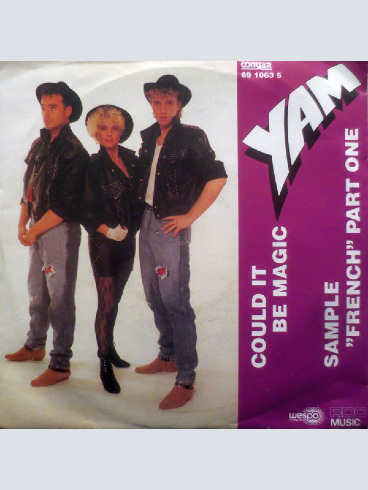 7", Single YAM (3) - Could It Be Magic / Sample "French" Part One