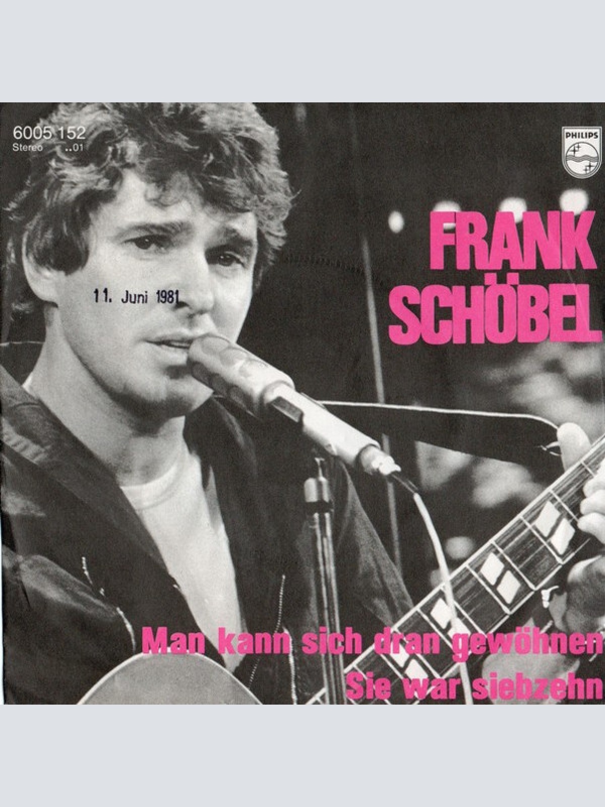 7", Single Frank Schöbel - Mann Kann Sich Dran Gewöhnen