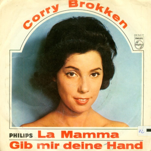 7", Single, Mono Corry Brokken - La Mamma / Gib Mir Deine Hand